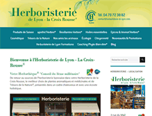 Tablet Screenshot of herboristerie-de-lyon.com